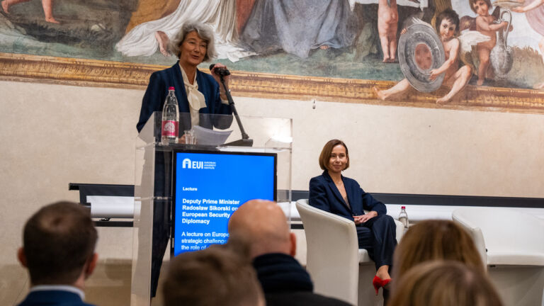 Minister Sikorski's speech at European University Institute, Lukasiewicz - ITECH