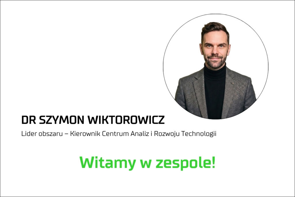 Dr. Szymon Wiktorowicz joins Lukasiewicz - ITECH