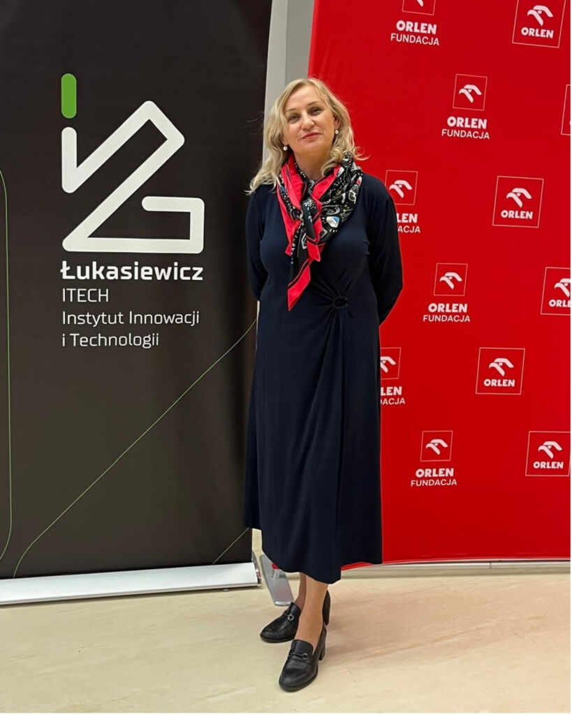Olimpijczycy w Łukasiewiczu, Agata Majkowska Łukasiewicz - ITECH