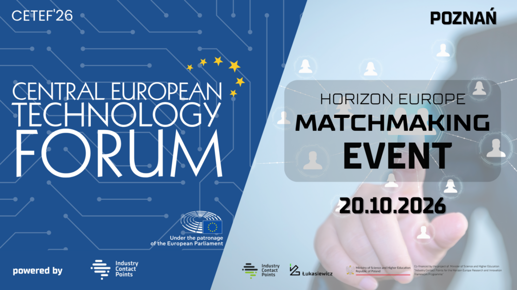 Horizon Europe Matchmaking Event na CETEF 2026_Łukasiewicz - ITECH